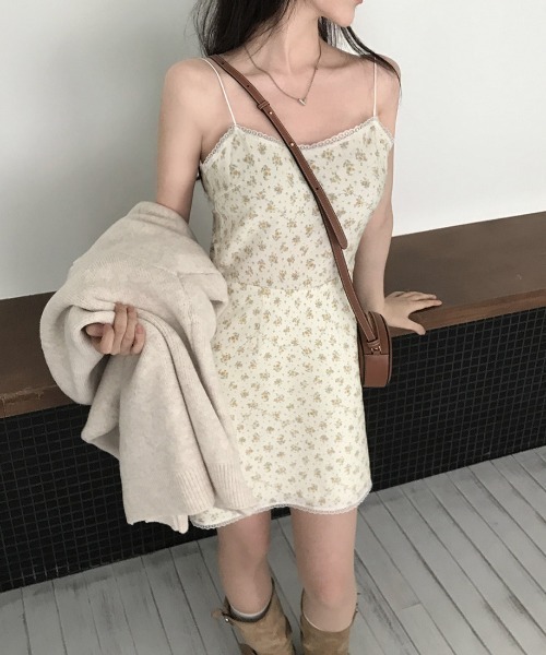 FAVORITO(ファヴォリート)の「キャミワンピース(ワンピース・レディース・オフホワイト/ブラック・F)」の20枚目の写真