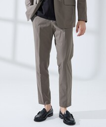 ABAHOUSE GRAY | 【セットアップ対応/WEB限定】360°ストレッチ リップストップ レギュラースラックス / 吸水速乾 / 遮熱 / UVカット(スラックス)