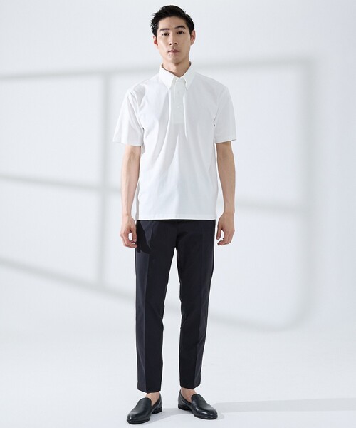 ABAHOUSE GRAY（アバハウスグレイ）の「【セットアップ対応/WEB限定】360°ストレッチ リップストップ レギュラースラックス / 吸水速乾 / 遮熱 / UVカット（スラックス・メンズ・ネイビー/チャコールグレー/ブラック・44/46/48/50）」の21枚目の写真