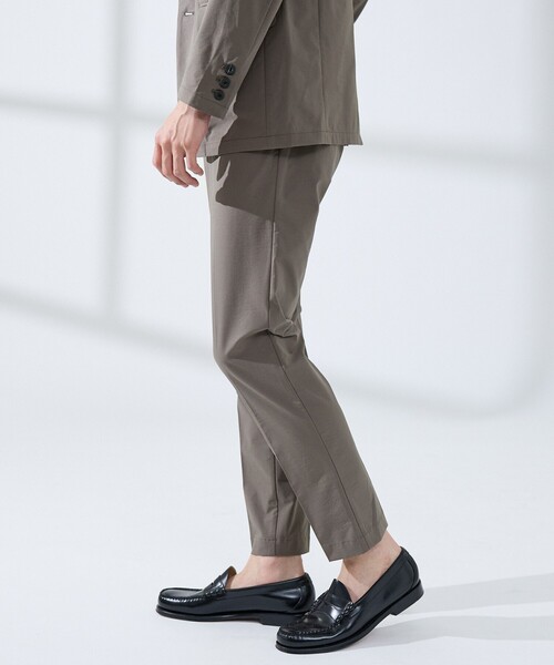 ABAHOUSE GRAY（アバハウスグレイ）の「【セットアップ対応/WEB限定】360°ストレッチ リップストップ レギュラースラックス / 吸水速乾 / 遮熱 / UVカット（スラックス・メンズ・ネイビー/チャコールグレー/ブラック・44/46/48/50）」の14枚目の写真