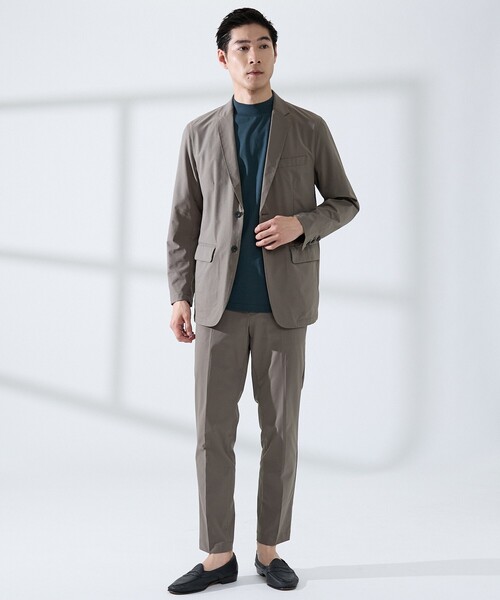 ABAHOUSE GRAY（アバハウスグレイ）の「【セットアップ対応/WEB限定】360°ストレッチ リップストップ レギュラースラックス / 吸水速乾 / 遮熱 / UVカット（スラックス・メンズ・ネイビー/チャコールグレー/ブラック・44/46/48/50）」の11枚目の写真