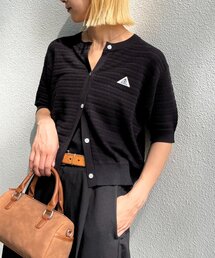 GEVACO | 【GEVACO/ゲバコ】コットンリネン半袖カーディガン(Tシャツ/カットソー)