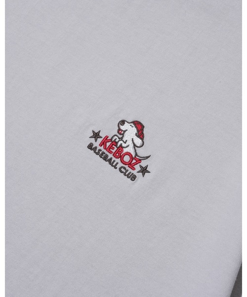 KEBOZ(ケボズ)の「YIB RINGER S/S TEE(Tシャツ/カットソー・メンズ・ホワイト/スカイブルー/グレー・S/M/L/2XL/XL)」の16枚目の写真