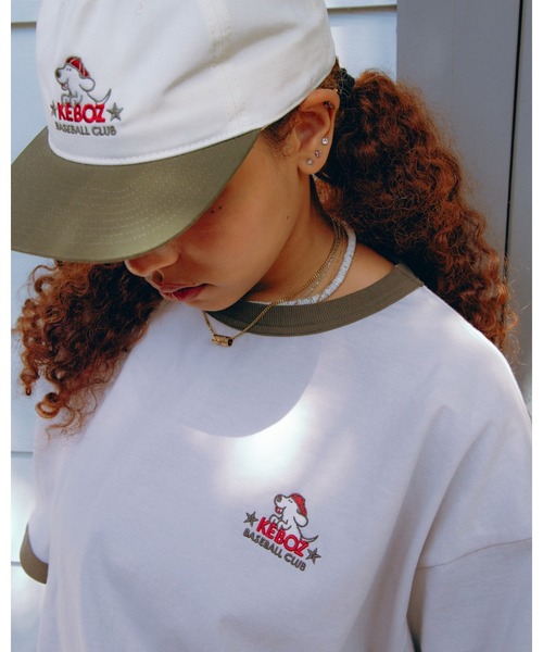 KEBOZ(ケボズ)の「YIB RINGER S/S TEE(Tシャツ/カットソー・メンズ・ホワイト/スカイブルー/グレー・S/M/L/2XL/XL)」の7枚目の写真