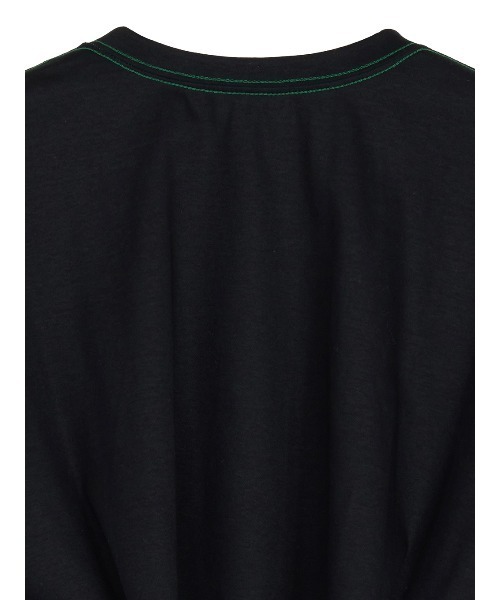 Ameri(アメリ)の「BACK OPEN SHINE TEE(Tシャツ/カットソー・レディース・ブラック/アイボリー・FREE)」の17枚目の写真