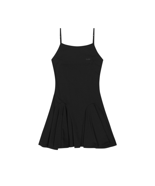 OJOS(オホス)の「Back Strap Flare Dress / Black(ワンピース・レディース・その他・1/2/3)」の2枚目の写真