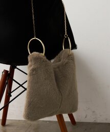 2.718 | 【新素材を加えてリバイバル/WEB限定カラーあり】【2.718】エコファーリングバッグ(ハンドバッグ)