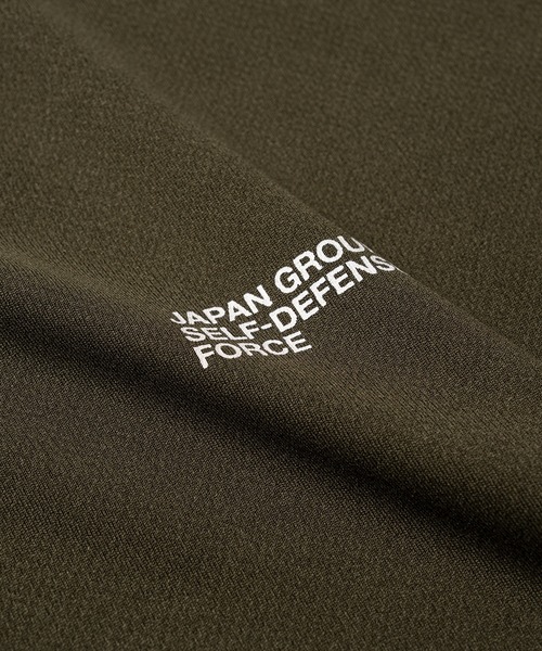 ZOZOMESSE(ゾゾメッセ)の「GROUND JSDF Designed by ZOZO(Tシャツ/カットソー・メンズ・グリーン・MEDIUM/SMALL/X-LARGE/LARGE)」の4枚目の写真