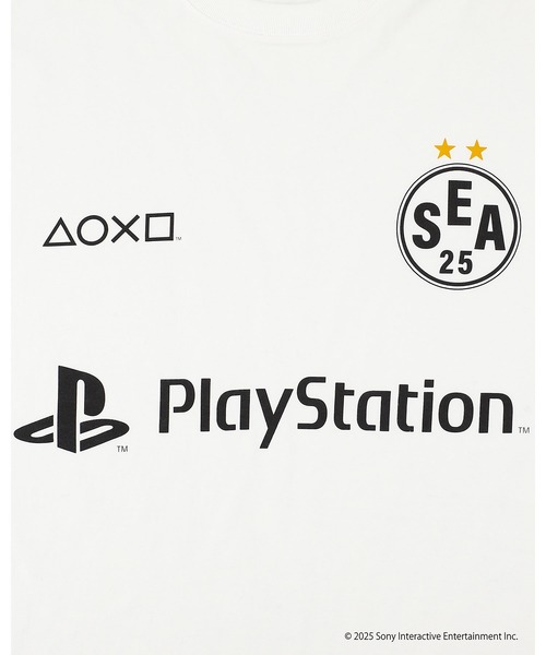 WIND AND SEA（ウィンダンシー）の「PLAYSTATION x WDS TEAM TEE（Tシャツ/カットソー・メンズ・ブラック/ホワイト・MEDIUM/SMALL/X-LARGE/LARGE）」の4枚目の写真