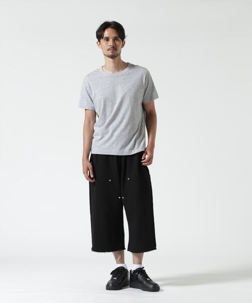 B'2nd(ビーセカンド)の「RENOVA/レノバ DOUBLE KNEE SWEAT SHORTS ダブルニー スウェットショーツ(その他パンツ・メンズ・ブラック/グレー/その他2・1/3)」の5枚目の写真
