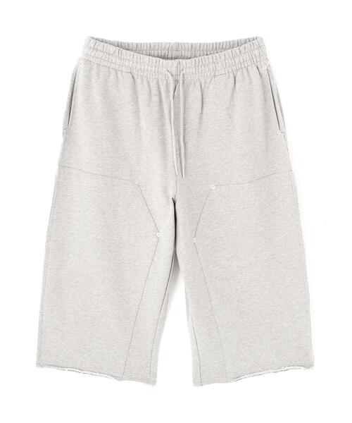 B'2nd(ビーセカンド)の「RENOVA/レノバ DOUBLE KNEE SWEAT SHORTS ダブルニー スウェットショーツ(その他パンツ・メンズ・ブラック/グレー/その他2・1/3)」の12枚目の写真
