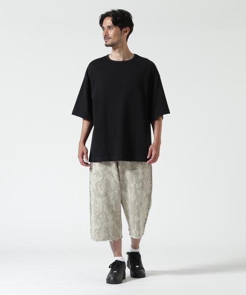 B'2nd(ビーセカンド)の「RENOVA/レノバ DOUBLE KNEE SWEAT SHORTS ダブルニー スウェットショーツ(その他パンツ・メンズ・ブラック/グレー/その他2・1/3)」の15枚目の写真