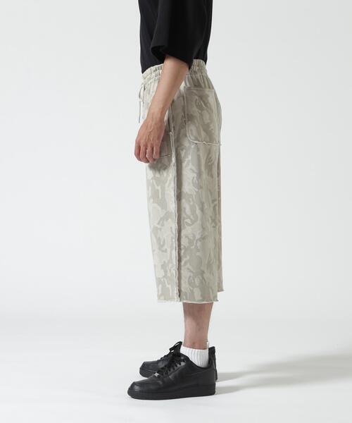B'2nd(ビーセカンド)の「RENOVA/レノバ DOUBLE KNEE SWEAT SHORTS ダブルニー スウェットショーツ(その他パンツ・メンズ・ブラック/グレー/その他2・1/3)」の16枚目の写真