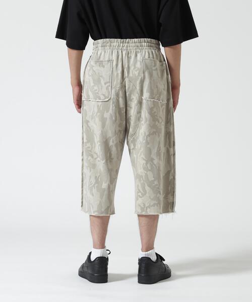 B'2nd(ビーセカンド)の「RENOVA/レノバ DOUBLE KNEE SWEAT SHORTS ダブルニー スウェットショーツ(その他パンツ・メンズ・ブラック/グレー/その他2・1/3)」の17枚目の写真