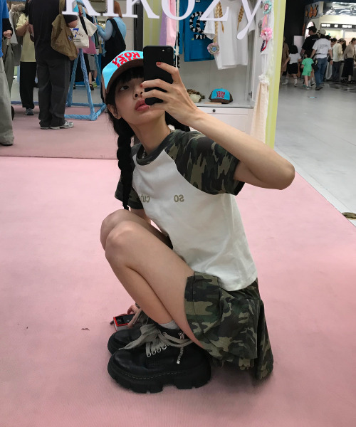 KIKOZY（キコジ）の「カモスカートパンツ（スカート・レディース・その他・FREE）」の4枚目の写真