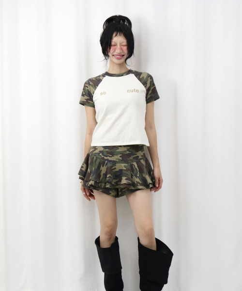 KIKOZY（キコジ）の「カモスカートパンツ（スカート・レディース・その他・FREE）」の11枚目の写真