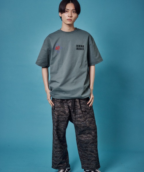 JACKROSE（ジャックローズ）の「YOIDORE 酒愛好家酔虎TEE（Tシャツ/カットソー・メンズ・ブラック/ライトグリーン・XL/L/M）」の13枚目の写真