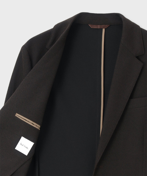 Paul Smith（ポールスミス）の「"Travel" ハイブリッドジャージ シングル2Bジャケット / 263114 WTVJK01（テーラードジャケット・メンズ・ブルー/ブラウン・L2/X-LARGE/SMALL/LARGE/MEDIUM）」の12枚目の写真