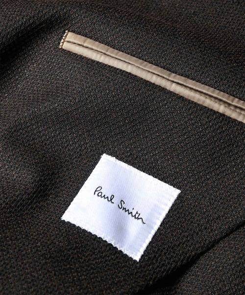 Paul Smith（ポールスミス）の「"Travel" ハイブリッドジャージ シングル2Bジャケット / 263114 WTVJK01（テーラードジャケット・メンズ・ブルー/ブラウン・L2/X-LARGE/SMALL/LARGE/MEDIUM）」の16枚目の写真