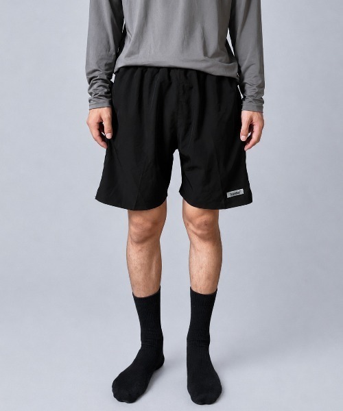 BROKEN BASE（ブロークンベース）の「BrokenBase running core / Secure Pocket Shorts（その他パンツ・メンズ・グリーン/グレー/ネイビー/ブラック・フリー）」の2枚目の写真