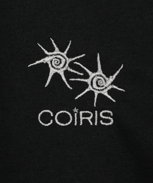 COIRIS（コイリス）の「アスト クロップフードジップアップ (2カラー)（パーカー・レディース・ブラック/ライトグレー・FREE）」の7枚目の写真