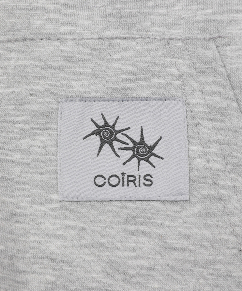 COIRIS（コイリス）の「アスト クロップフードジップアップ (2カラー)（パーカー・レディース・ブラック/ライトグレー・FREE）」の3枚目の写真