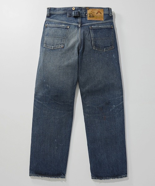 Lee(リー)の「【101 101周年記念特別モデル】ANNIVERSARY 101 ICONIC COWBOY PANTS セットアップ可(デニムパンツ・メンズ・ダークインディゴブルー・X-LARGE/LARGE/MEDIUM/SMALL)」の1枚目の写真