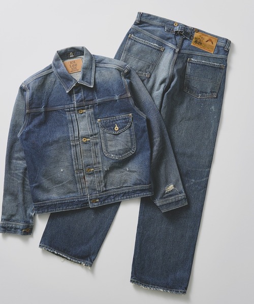 Lee(リー)の「【101 101周年記念特別モデル】ANNIVERSARY 101 ICONIC COWBOY PANTS セットアップ可(デニムパンツ・メンズ・ダークインディゴブルー・X-LARGE/LARGE/MEDIUM/SMALL)」の19枚目の写真