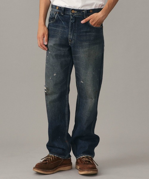 Lee(リー)の「【101 101周年記念特別モデル】ANNIVERSARY 101 ICONIC COWBOY PANTS セットアップ可(デニムパンツ・メンズ・ダークインディゴブルー・X-LARGE/LARGE/MEDIUM/SMALL)」の3枚目の写真