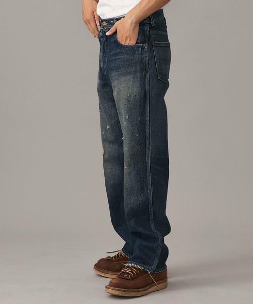 Lee(リー)の「【101 101周年記念特別モデル】ANNIVERSARY 101 ICONIC COWBOY PANTS セットアップ可(デニムパンツ・メンズ・ダークインディゴブルー・X-LARGE/LARGE/MEDIUM/SMALL)」の5枚目の写真