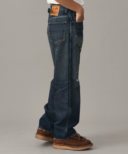 Lee(リー)の「【101 101周年記念特別モデル】ANNIVERSARY 101 ICONIC COWBOY PANTS セットアップ可(デニムパンツ・メンズ・ダークインディゴブルー・X-LARGE/LARGE/MEDIUM/SMALL)」の6枚目の写真