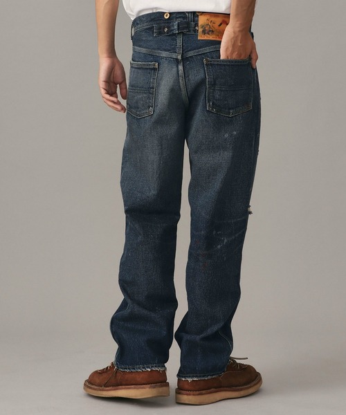 Lee(リー)の「【101 101周年記念特別モデル】ANNIVERSARY 101 ICONIC COWBOY PANTS セットアップ可(デニムパンツ・メンズ・ダークインディゴブルー・X-LARGE/LARGE/MEDIUM/SMALL)」の7枚目の写真