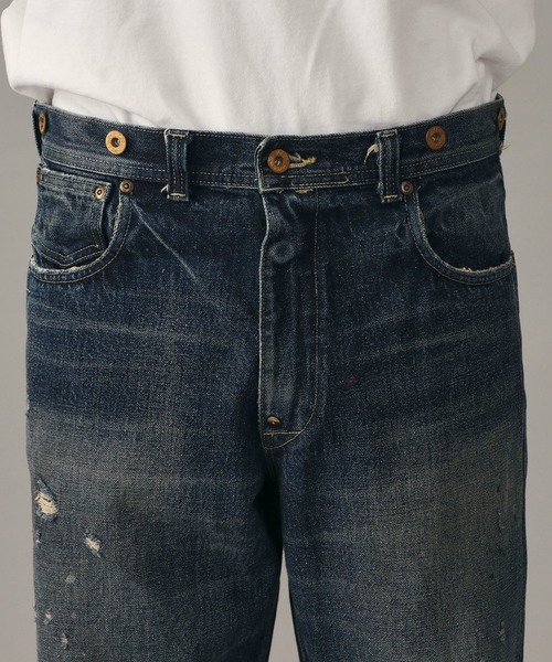 Lee(リー)の「【101 101周年記念特別モデル】ANNIVERSARY 101 ICONIC COWBOY PANTS セットアップ可(デニムパンツ・メンズ・ダークインディゴブルー・X-LARGE/LARGE/MEDIUM/SMALL)」の8枚目の写真
