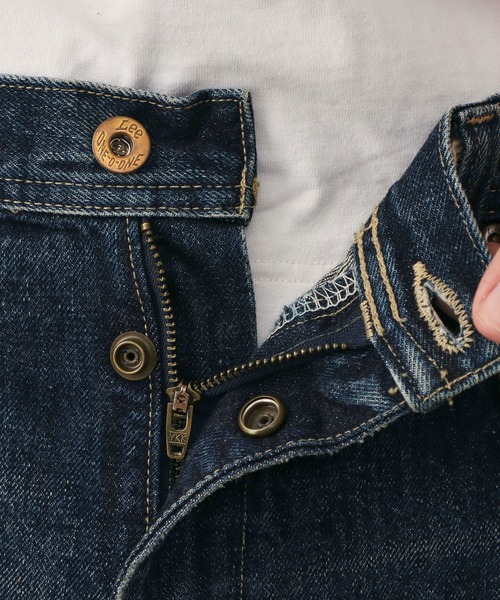 Lee(リー)の「【101 101周年記念特別モデル】ANNIVERSARY 101 ICONIC COWBOY PANTS セットアップ可(デニムパンツ・メンズ・ダークインディゴブルー・X-LARGE/LARGE/MEDIUM/SMALL)」の11枚目の写真