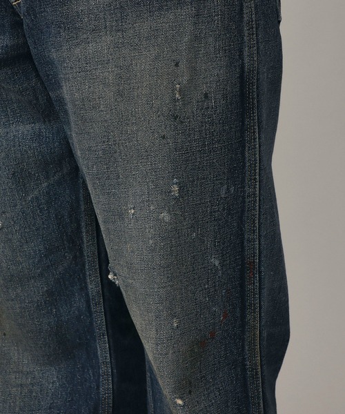Lee(リー)の「【101 101周年記念特別モデル】ANNIVERSARY 101 ICONIC COWBOY PANTS セットアップ可(デニムパンツ・メンズ・ダークインディゴブルー・X-LARGE/LARGE/MEDIUM/SMALL)」の14枚目の写真