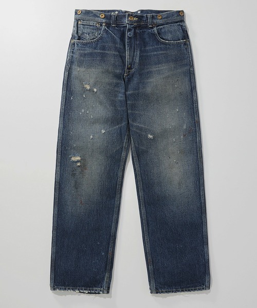 Lee(リー)の「【101 101周年記念特別モデル】ANNIVERSARY 101 ICONIC COWBOY PANTS セットアップ可(デニムパンツ・メンズ・ダークインディゴブルー・X-LARGE/LARGE/MEDIUM/SMALL)」の2枚目の写真