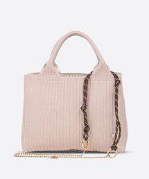 q bag paris（キューバッグパリ）の「tricote plus petit トリコット プリュ プティ ニットトートバッグ（トートバッグ）」