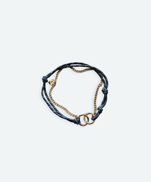q bag paris(キューバッグパリ)の「tricote plus petit トリコット プリュ プティ ニットトートバッグ(トートバッグ・レディース・ライトブルー/モカ/ピンクベージュ・FREE)」の4枚目の写真