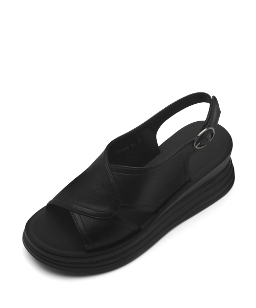 SPUR（シュプール）の「ノバモダンストラップサンダル ストラップサンダル 6.5cm -WS9050 (2カラー)（サンダル・レディース・ブラック/アイボリー・22.5cm/23cm/23.5cm/24cm/24.5cm/25cm）」の7枚目の写真