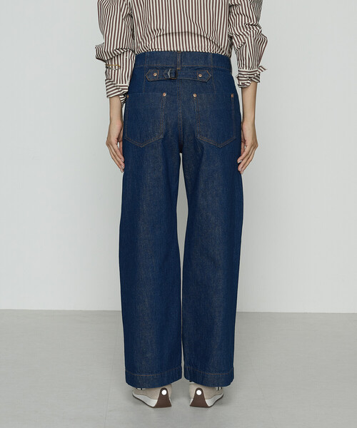 COMME CA Wardrobe(コムサワードローブ)の「〔 +サイズ 〕12.5oz デニム パンツ(デニムパンツ・レディース・ネイビー・15号/13号)」の9枚目の写真