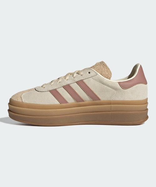 adidas(アディダス)の「ガゼル / Gazelle / GAZELLE BOLD / 厚底スニーカー / アディダスオリジナルス adidas Originals(スニーカー・レディース・ホワイト系その他4・22.0cm/23.5cm/23.0cm/22.5cm/27.0cm/26.5cm/26.0cm/25.5cm/25.0cm/28.0cm/24.5cm/24.0cm/27.5cm)」の6枚目の写真
