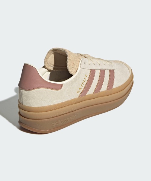 adidas(アディダス)の「ガゼル / Gazelle / GAZELLE BOLD / 厚底スニーカー / アディダスオリジナルス adidas Originals(スニーカー・レディース・ホワイト系その他4・22.0cm/23.5cm/23.0cm/22.5cm/27.0cm/26.5cm/26.0cm/25.5cm/25.0cm/28.0cm/24.5cm/24.0cm/27.5cm)」の5枚目の写真