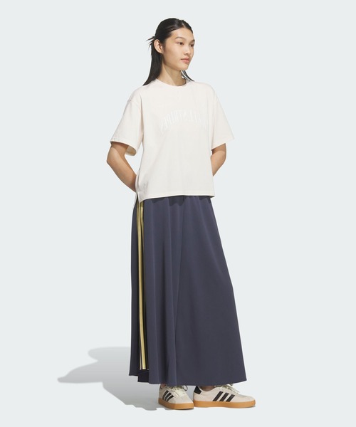 adidas(アディダス)の「スリーストライプス KN スカート / アディダス adidas(スカート・レディース・ブルー・XX-LARGE/SMALL/X-LARGE/LARGE/MEDIUM)」の3枚目の写真