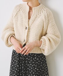 ハンドショートカーディガン