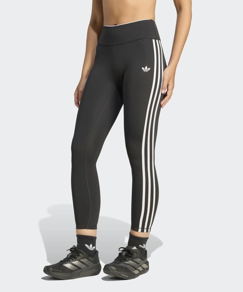 adidas by Stella McCartney（アディダスバイステラマッカートニー）の「アディダス オリジナルス スポーツ SST 7/8丈 レギンス / アディダス adidas（レギンス/スパッツ・レディース・ブラック・SMALL/MEDIUM/LARGE/X-LARGE/XX-LARGE/X-SMALL/3XL）」の8枚目の写真