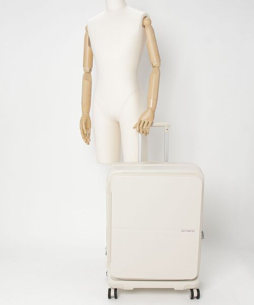 Samsonite(サムソナイト)の「サムソナイト FLATFORM スピナー 66/24 エキスパンダー FT アイボリー(スーツケース/キャリーバッグ・メンズ・アイボリー・M)」の16枚目の写真