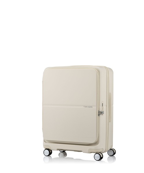 Samsonite(サムソナイト)の「サムソナイト FLATFORM スピナー 66/24 エキスパンダー FT アイボリー(スーツケース/キャリーバッグ・メンズ・アイボリー・M)」の2枚目の写真