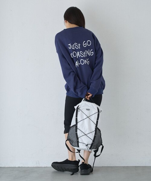 COLONY 2139（コロニートゥーワンスリーナイン）の「【UNISEX/新色追加/超軽量】撥水リップドロストバックパック（バックパック/リュック・レディース・ホワイト/ブラック/ブルー/ブラウン・FREE）」の15枚目の写真