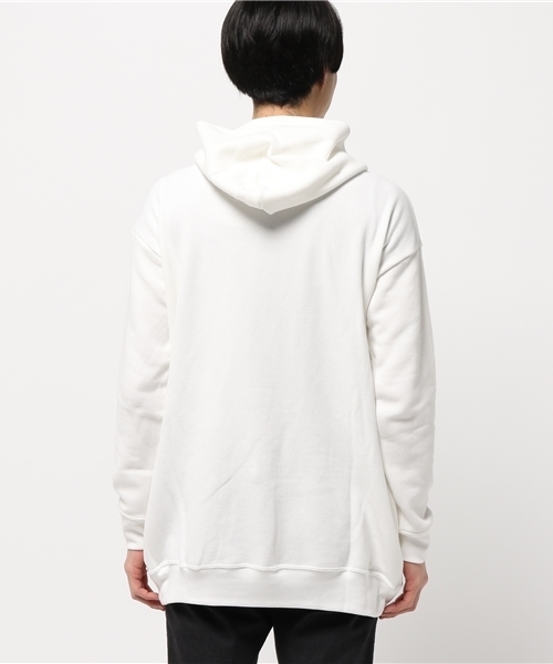 Lui's（ルイス）の「Lui's(ルイス) 強撚裏毛ロングパーカー（パーカー・メンズ・ホワイト/グレー/ブラック・SMALL/MEDIUM）」の5枚目の写真