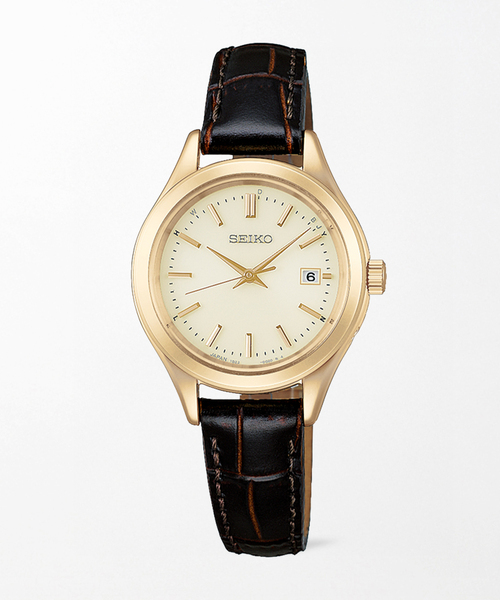 SEIKO(セイコー)の「SEIKO SELECTION HFE004J(アナログ腕時計・レディース・ゴールド・FREE)」の1枚目の写真